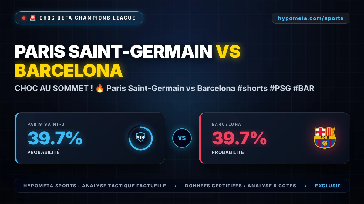 Paris Saint-Germain vs Barcelona - PSG vs. Barça : Analyse Tactique d'un Choc Électrique