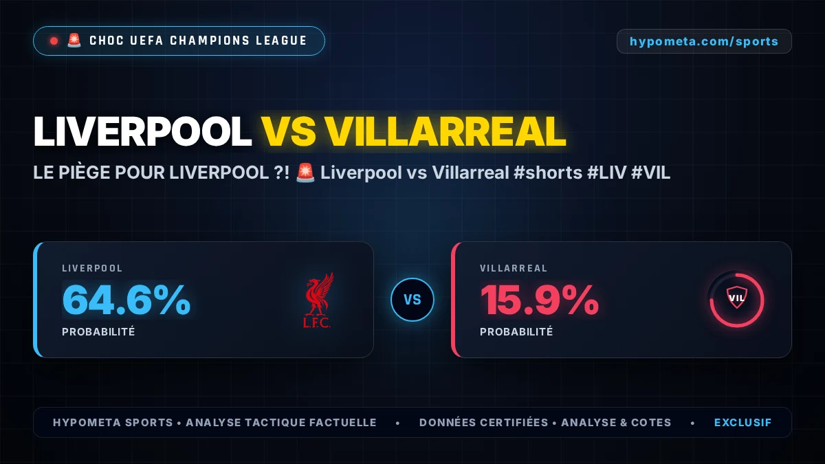 Liverpool vs Villarreal : La Proposition Tactique avant le Choc Européen