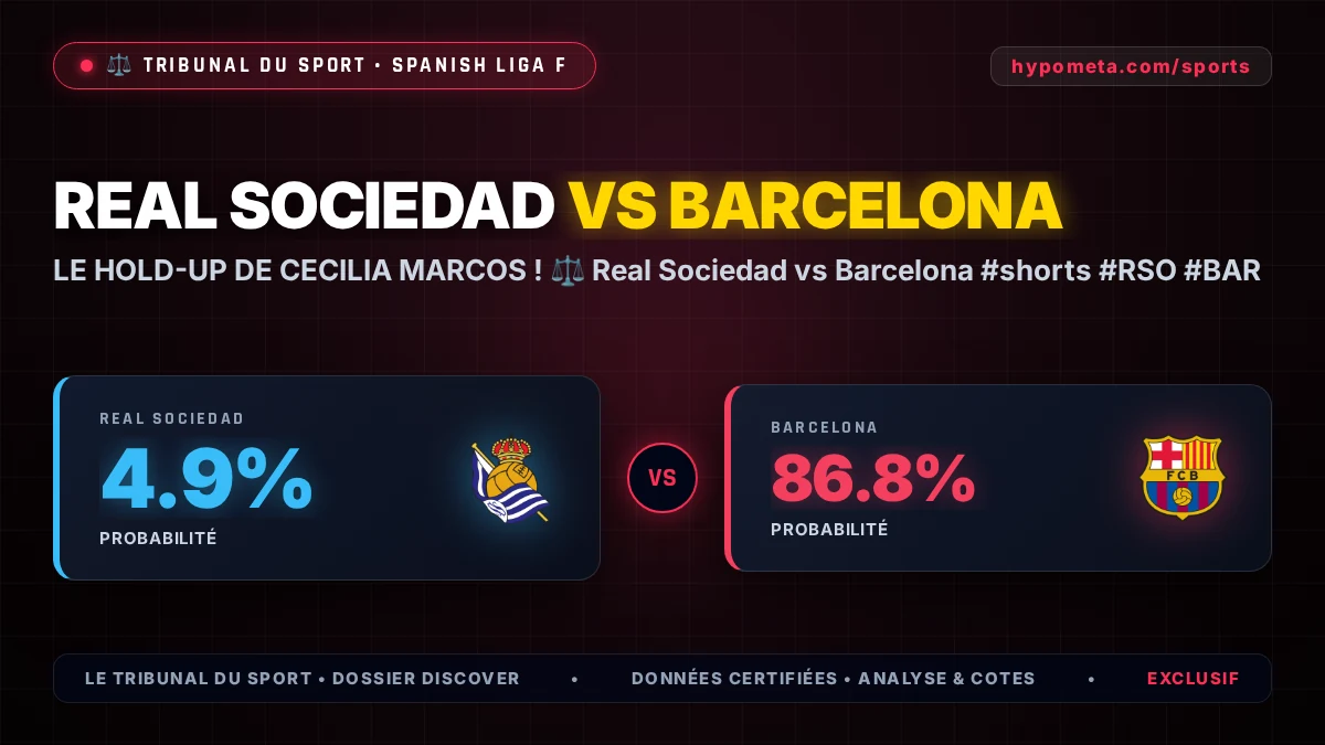 Procès-Verbal d'Audience Extraordinaire : Le Hold-up Parfait de la Real Sociedad orchestré par Cecilia Marcos face à un FC Barcelona sidéré.
